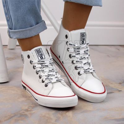 3. Big Star W INT1898A insulated sneakers white