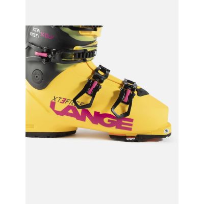 12. LANGE XT3 FREE 140 PRO MODEL LV GW Mustand Yellow Ski Boots
