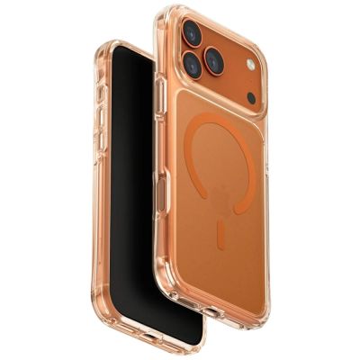 7. Uniq LifePro Xtreme Magclick Charging Case for iPhone 17 Pro Max - Orange