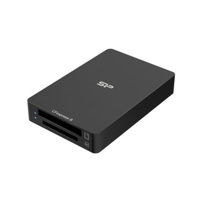 Silicon Power CreatePro BS10 CFexpress Type B and SD 4.0 10Gbps Black Card Reader
