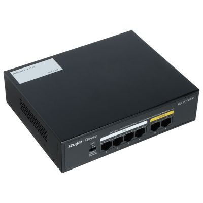 7. Reyee RG-ES106F-P 4-port PoE Switch