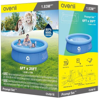 3. EXPANDING POOL WITH INFLATABLE COLLAR 183X51CM 12025