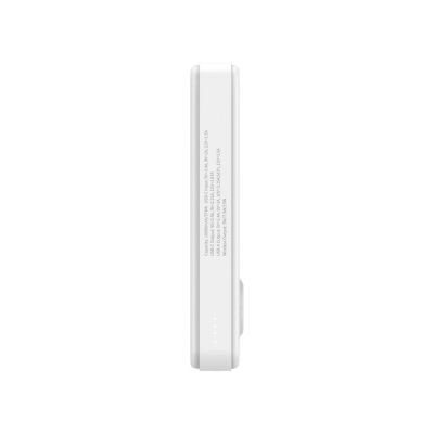 9. Powerbank Wozinsky WLWP-10KA0Y3WS 22.5W PD Qi2 10000 mAh, with stand, 1x USB-A, 1x USB-C - white