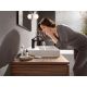 6. Hansgrohe Vivenis single-lever washbasin mixer 110 with lift-up stopper, matt black