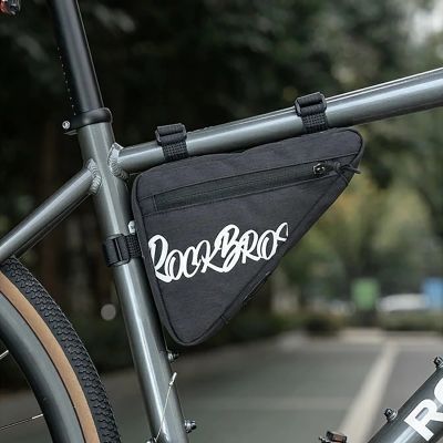 4. Rockbros G001 Flash Journey Triangle Frame Bike Bag 0.8 l - Black