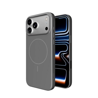 10. Puro Pulse iPhone 17 Pro Polycarbonate Protective Case - Gray