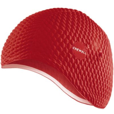 5. Crowell Java bubble swimming cap red col.2