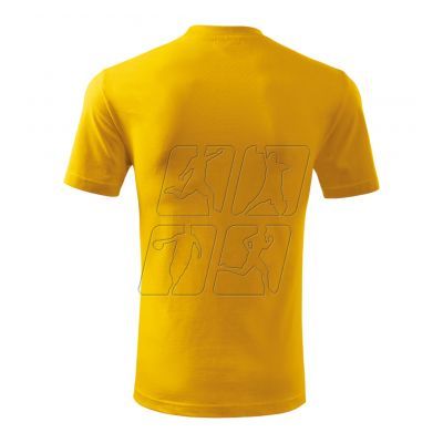 4. Malfini Heavy U MLI-11004 T-shirt yellow