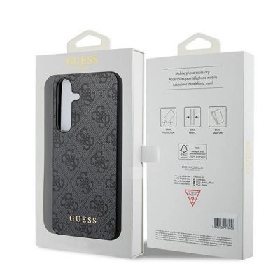 8. Guess 4G Metal Gold Logo case for Samsung Galaxy A35 - black
