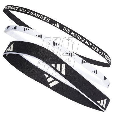 2. Headband adidas Hairband 3PP IA3031