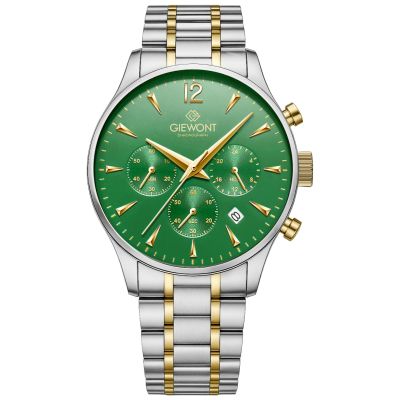Giewont Chronograph Sapphire Green Men's Watch GW6310-B6