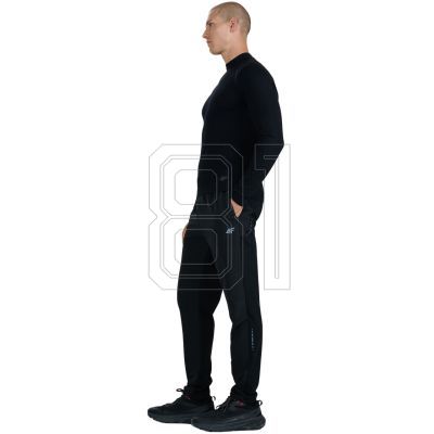 4. Men's trousers 4F FNK M0930 deep black 4FWAW25TFTRM0930 20S