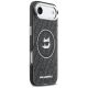 4. Karl Lagerfeld IML Choupette Head Logo MagSafe iPhone Air Case - Black