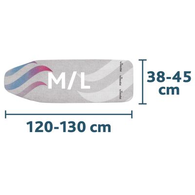 6. Vileda Total Reflect Ironing Board Cover