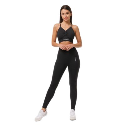 4. Carpatree Allure Women's Seamless Black Leggings - CP-ASL-SB