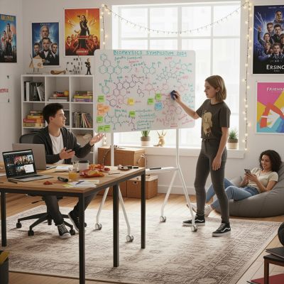 Ergo Office mobile dry-erase board, landscape orientation, white, single-sided, with shelf, board dimensions 1190x790mm, ER-306