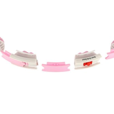 11. HMS HHW06 hula hoop with studs, weight and counter, pink