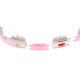 11. HMS HHW06 hula hoop with studs, weight and counter, pink