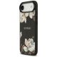 2. Guess Grained Flowers Classic Logo MagSafe case for iPhone Air - black