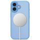 4. Tech-Protect MagPeak MagSafe CC Case for iPhone 17 – Matte Blue