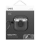 2. Uniq Glase Pro Case for AirPods 4 - Black