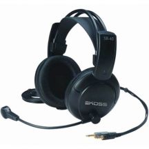 Koss SB40 Wired Headphones, Headband, Black