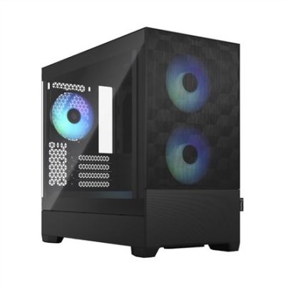 13. Fractal Pop Mini Air RGBBlack TG Clear Tint case