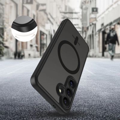 5. Tech-Protect MagCam MagSafe Case for Samsung Galaxy S25 - Black