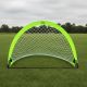 Pop-up soccer training goal - neon green (M) 120x80x80 cm