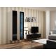 16. VIGO full display cabinet '180' 180/40/30 white/black half