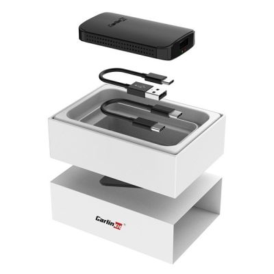 13. CARLINKIT A2A Adapter Wireless Android Auto Black