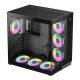 3. GameMax NEX C56 BK Midi Tower Computer Security & Mounts Black