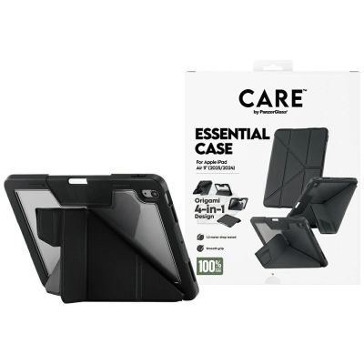 Care by PanzerGlass Y fold case for iPad Air 11" 2025 (7th gen.) / iPad Air 11" 2024 (6th gen.) - black