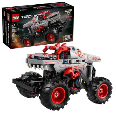 2. LEGO Technic 42200 – Monster Jam ThunderROARus with Pull-Back Action