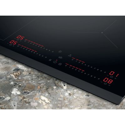 70. ELECTROLUX EIS62453 SaphirMatt induction hob 60 cm | SenseBoil | PowerBoost | timer | matt black | frameless