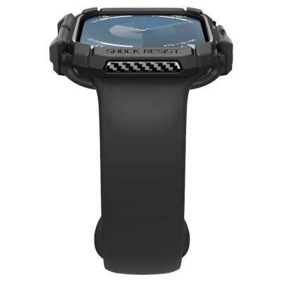 8. Spigen Rugged Armor Case for Apple Watch 10 (42mm) - Black