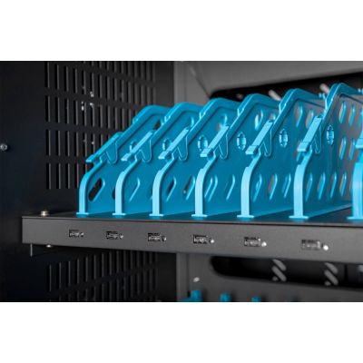 24. DIGITUS mobile cabinet on wheels for charging up to 30 notebooks/tablets up to 15.6"