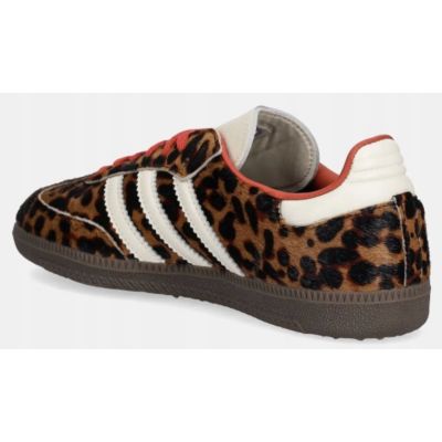 4. Adidas Samba OG W Leopard Preloved Red shoes JI2734