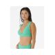 4. RIP CURL Premium Surf Deep V Bikini Top, Green