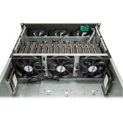 6. Inter-Tech 4F28 Rack Black, Silver