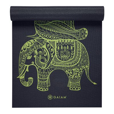 10. Gaiam Tribal Wisdom yoga mat 6 mm 62562