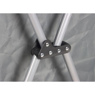 10. FOLDABLE TRAVEL CABINET WITH 3 SHELVES 60x51x98CM ENERO CAMP