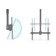 9. Digitus Universal TV Mount with Telescopic Height Adjustment