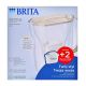 Brita Style Essential filter jug + 2 MaxtraPro PP cartridges (2.4l; sand)