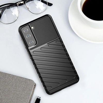 10. Thunder Case case for Samsung Galaxy S23+ silicone armor case black