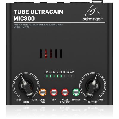 Behringer MIC300 audio amplifier