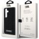 8. Karl Lagerfeld Rhinestone Metal Logo case for Samsung Galaxy S24 - black