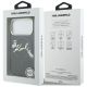 8. Karl Lagerfeld IML Choupettes Karl Script Logo MagSafe Case for iPhone 17 Pro Max - Black