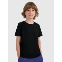 Boy's regular plain T-shirt 4F 4FJRMM00TTSHM3254-20S