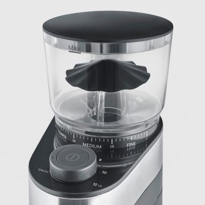 4. Severin KM 3880 Coffee Grinder 140 W Black, Stainless Steel